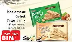 ÜLKER KAPLAMASIZ GOFRET